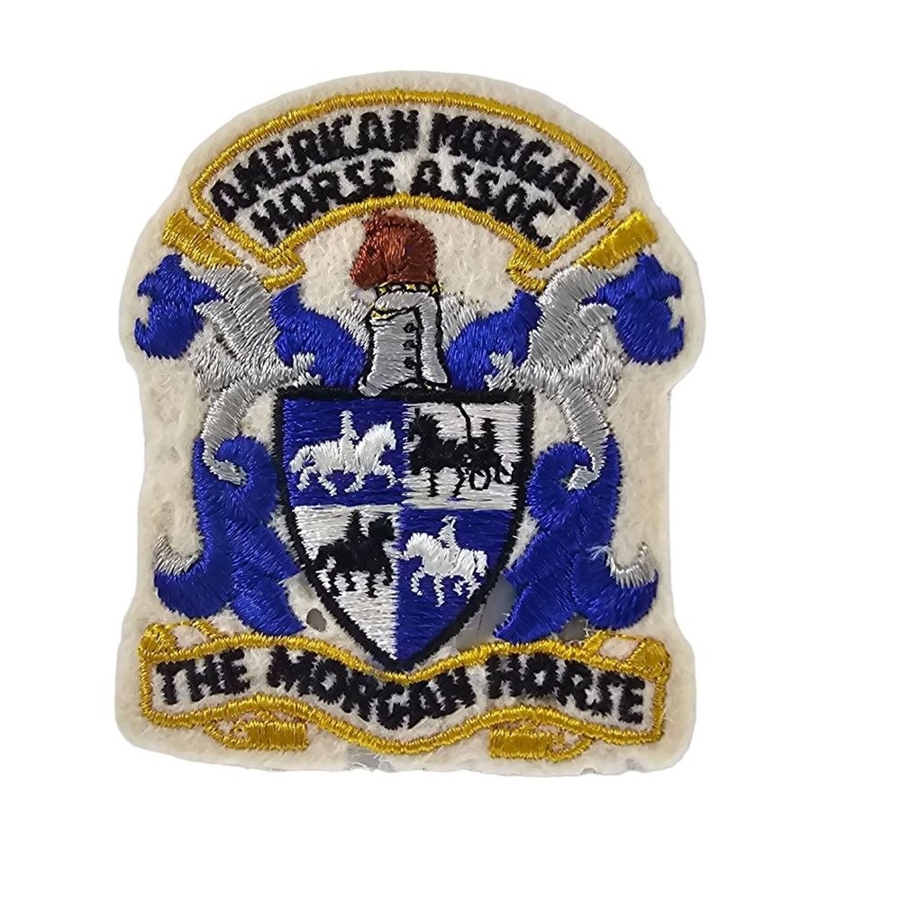 Vintage American Morgan Horse Association Patch